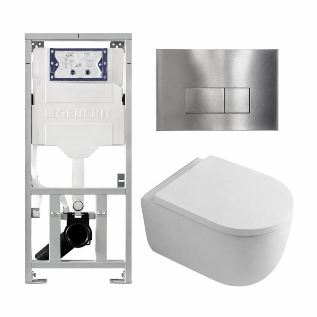 QeramiQ Dely Swirl Toiletset