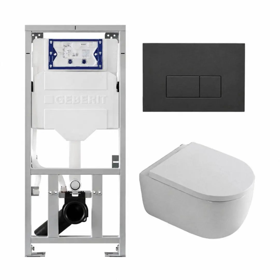 QeramiQ Dely Swirl Toiletset