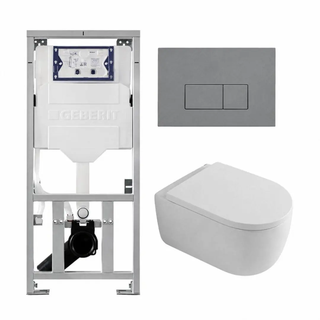 QeramiQ Dely Swirl Toiletset