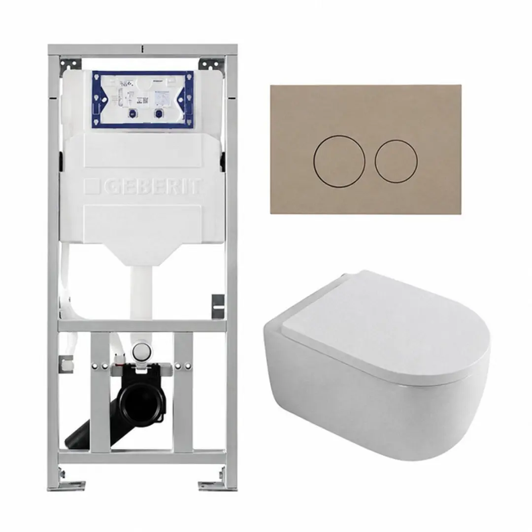 QeramiQ Dely Swirl Toiletset