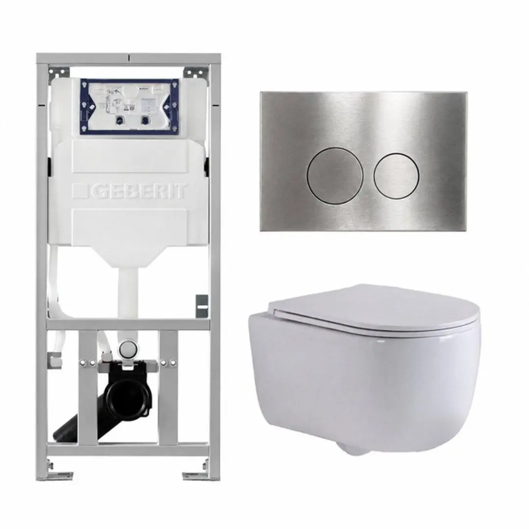 QeramiQ Dely Swirl Toiletset