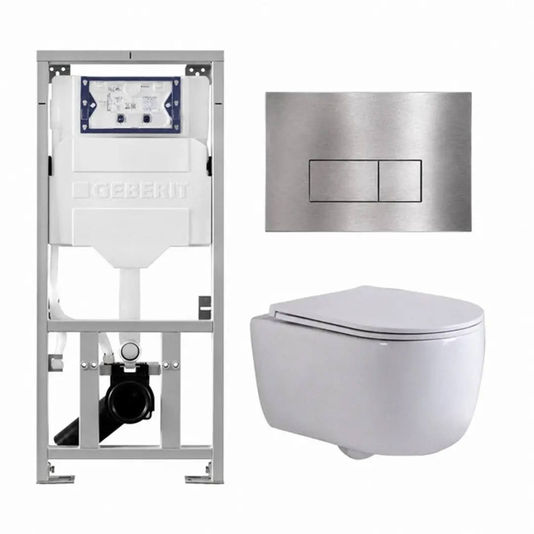 QeramiQ Dely Swirl Toiletset