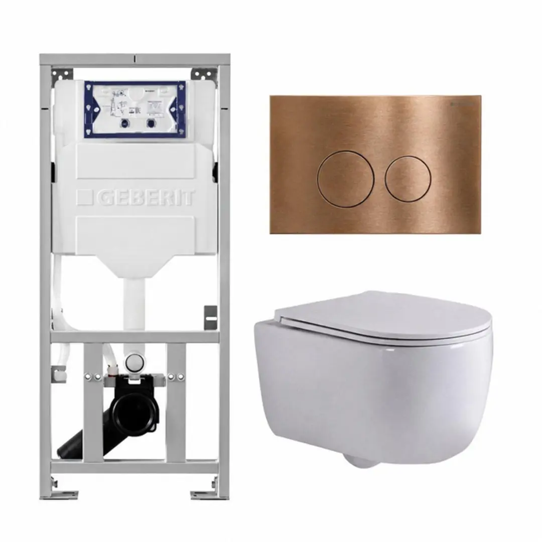 QeramiQ Dely Swirl Toiletset
