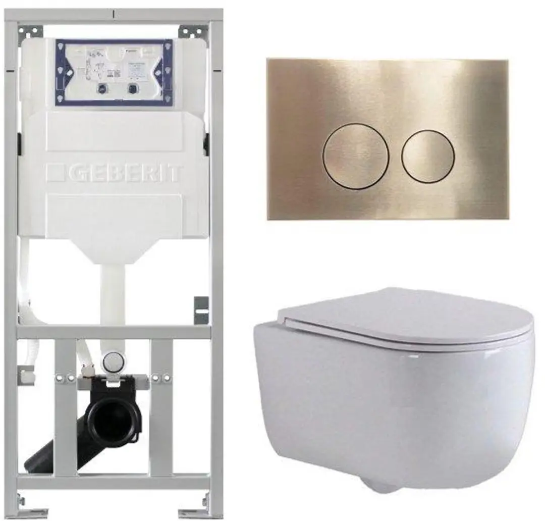 QeramiQ Dely Swirl Toiletset