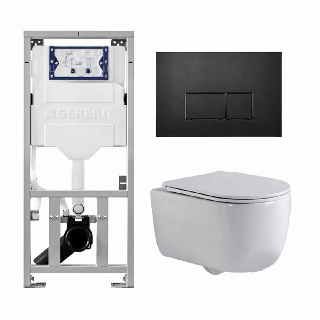 QeramiQ Dely Swirl Toiletset