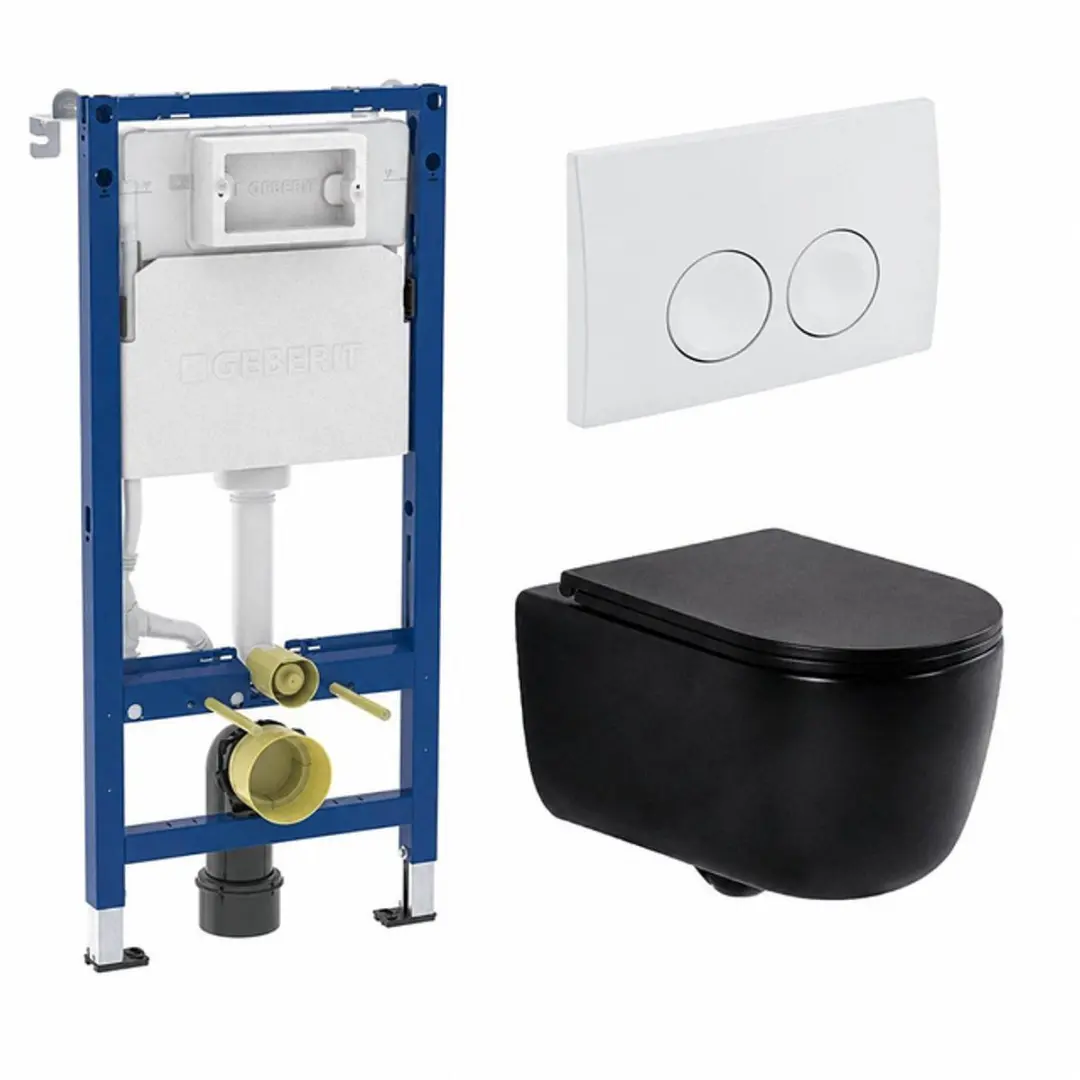 QeramiQ Dely Swirl Toiletset