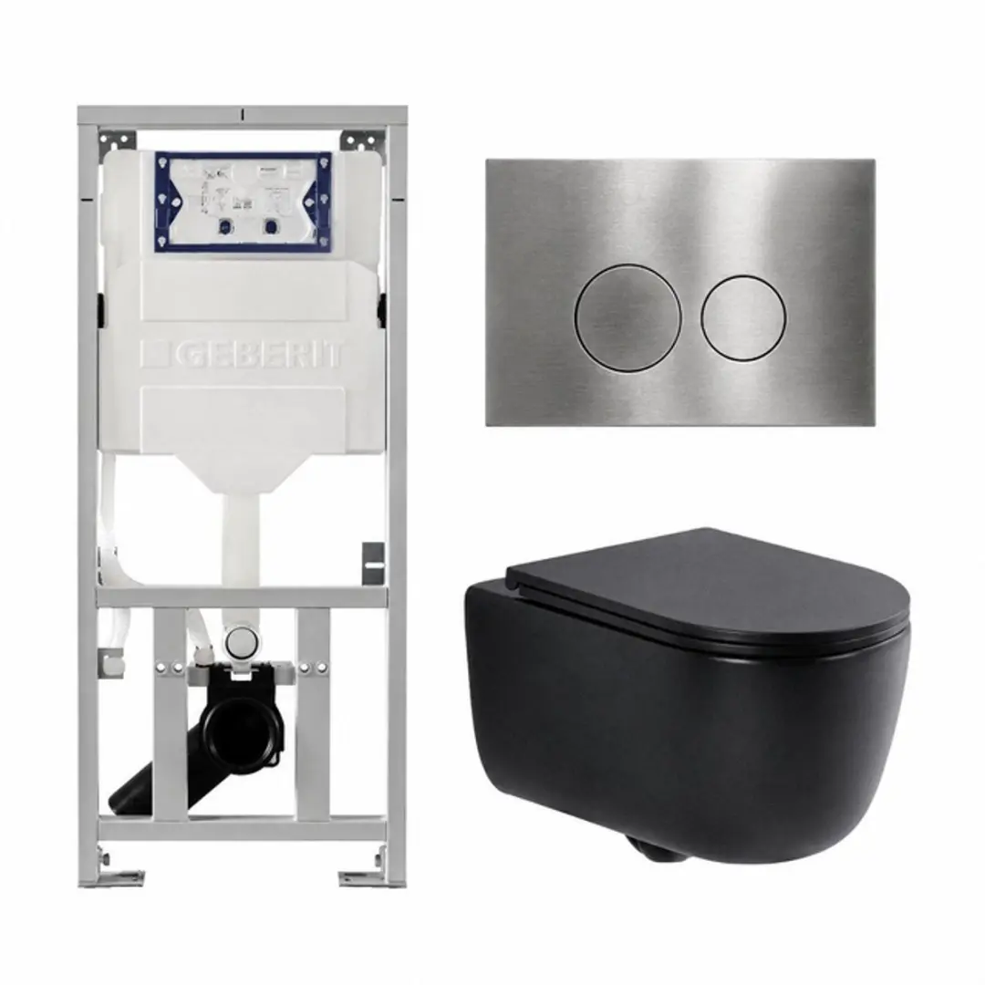 QeramiQ Dely Swirl Toiletset