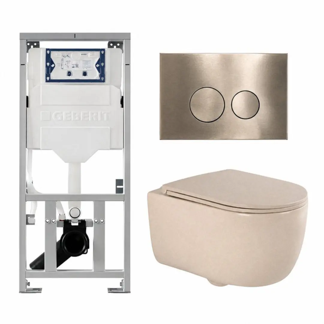 QeramiQ Dely Swirl Toiletset