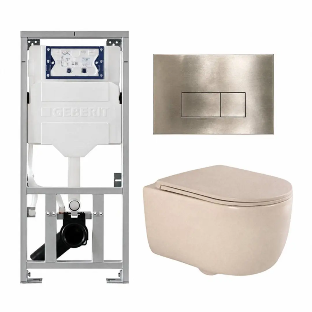 QeramiQ Dely Swirl Toiletset