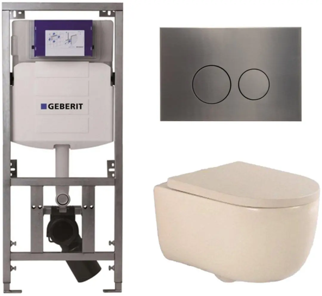 QeramiQ Dely Swirl Toiletset