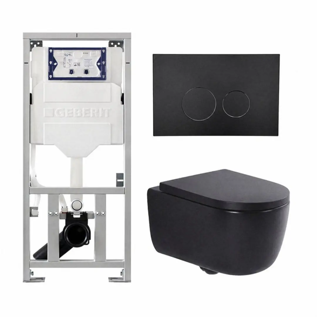 QeramiQ Dely Swirl Toiletset