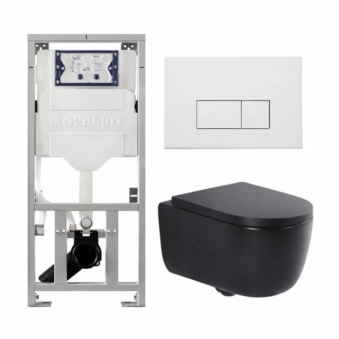QeramiQ Dely Swirl Toiletset
