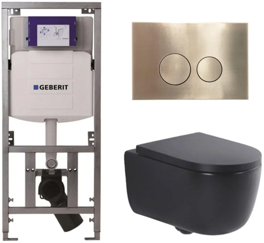 QeramiQ Dely Swirl Toiletset