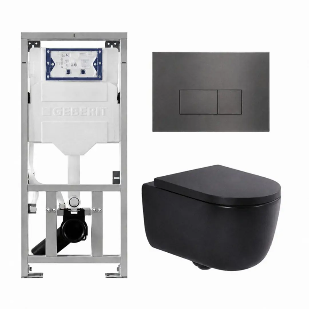 QeramiQ Dely Swirl Toiletset