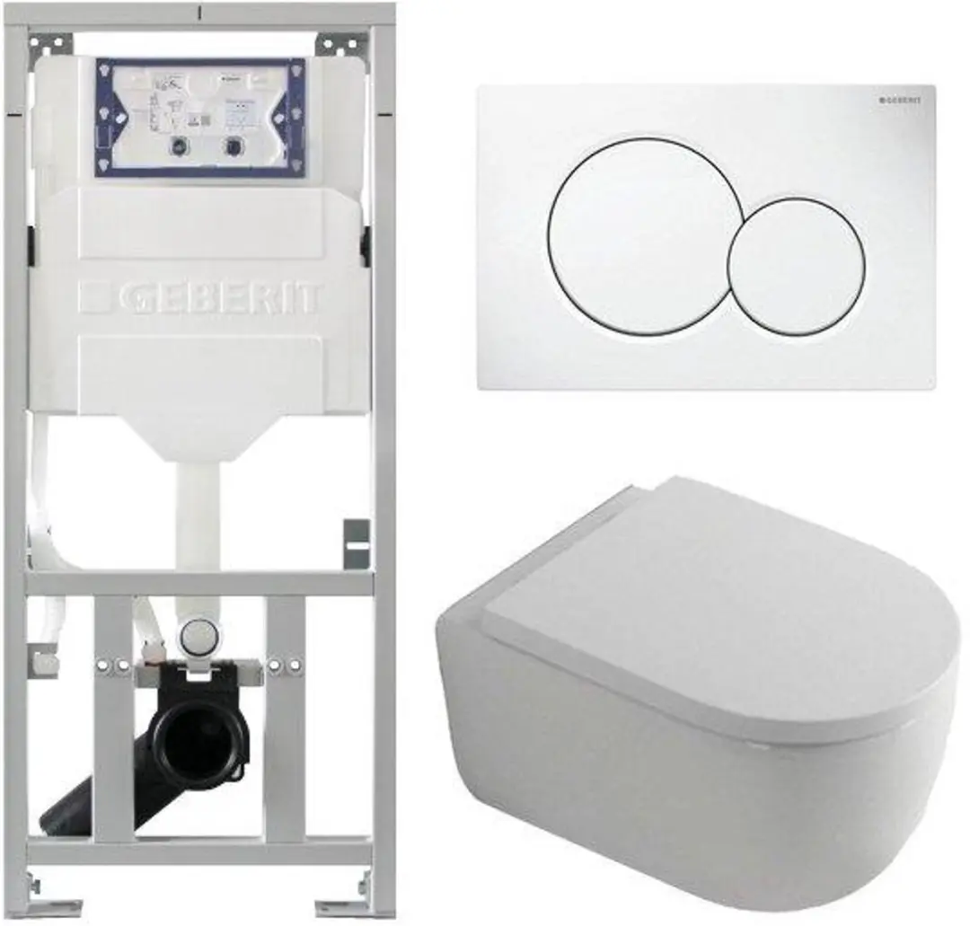 QeramiQ Dely Swirl Toiletset
