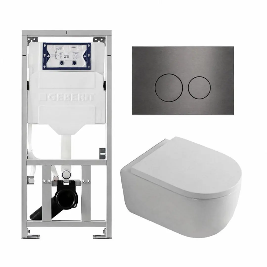 QeramiQ Dely Swirl Toiletset