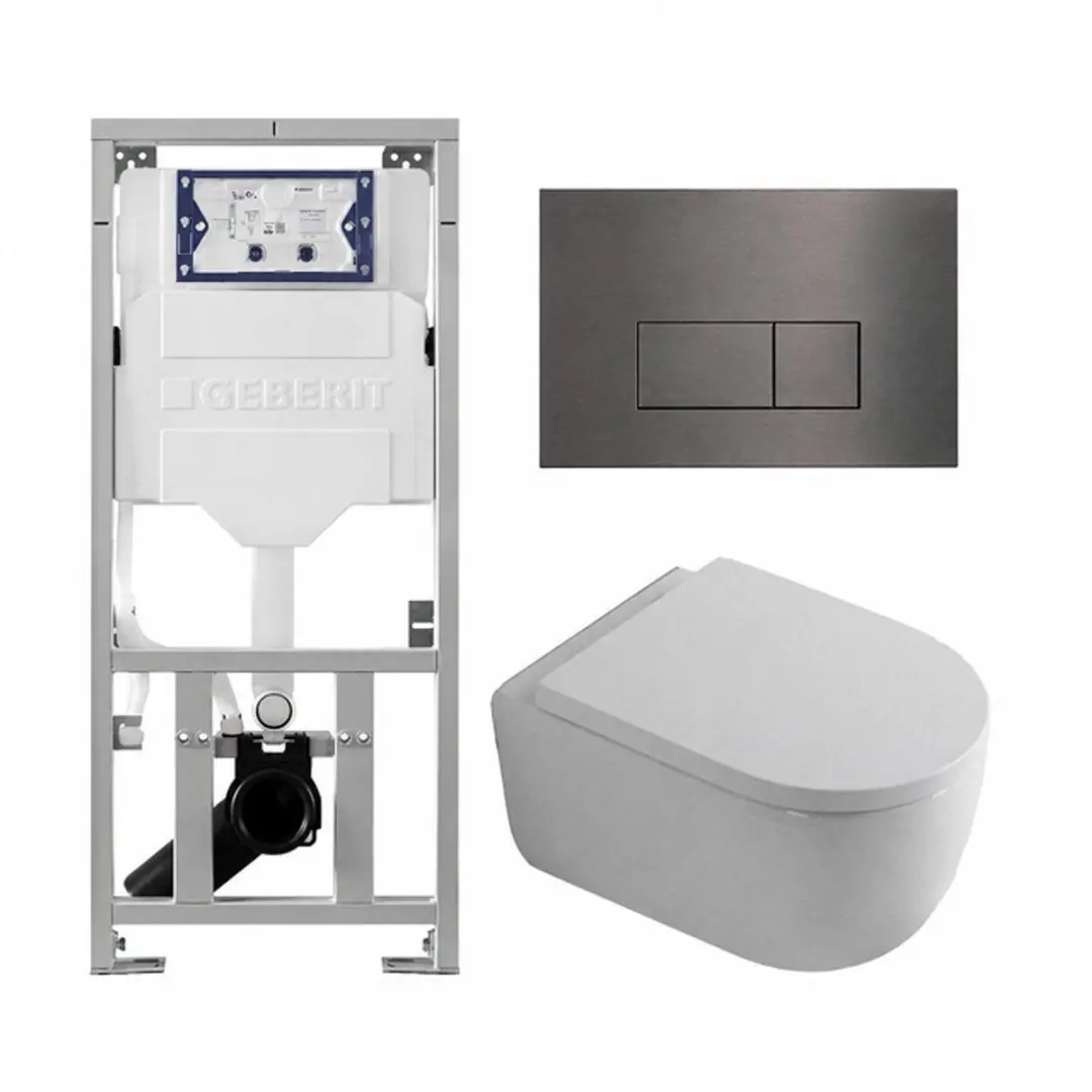 QeramiQ Dely Swirl Toiletset
