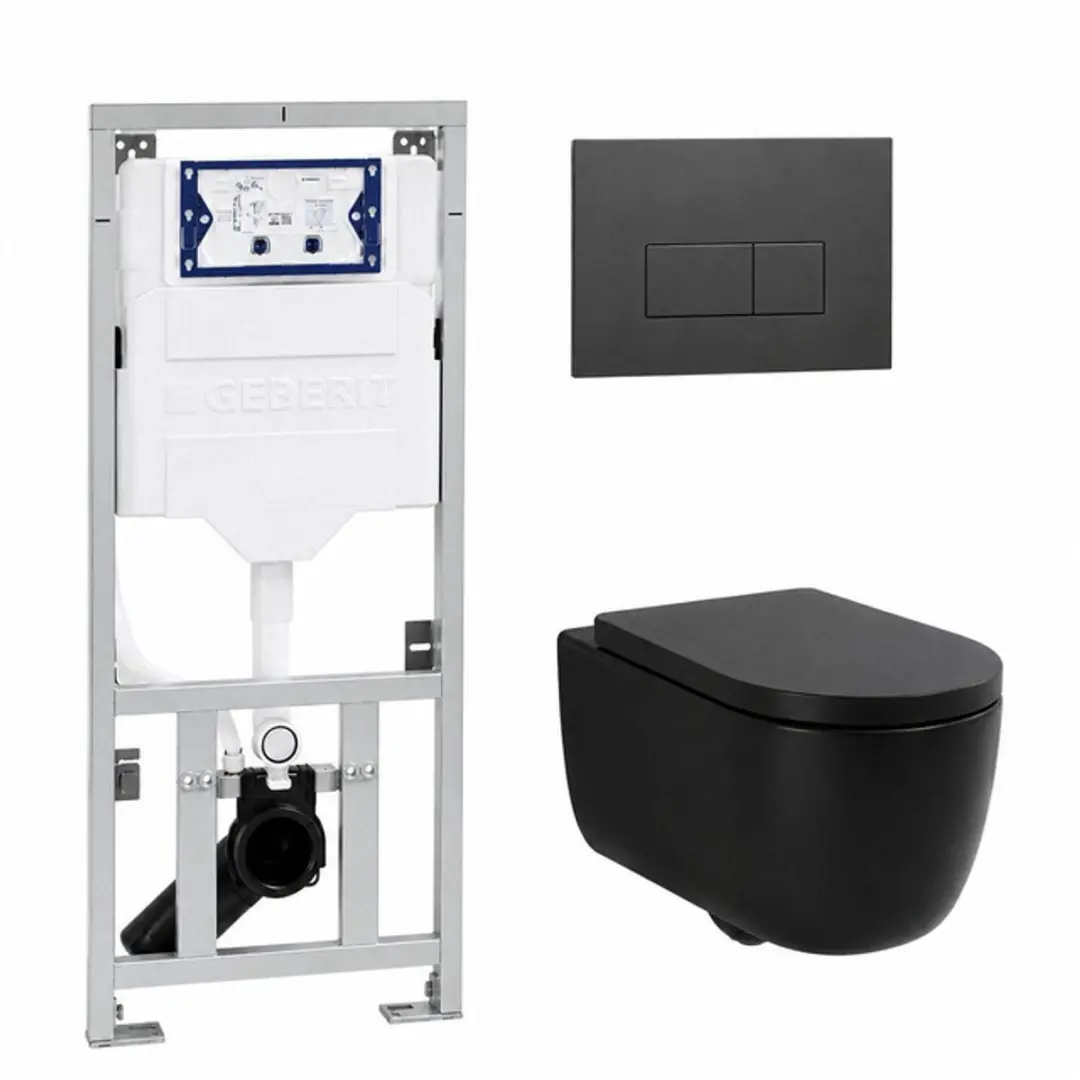 QeramiQ Dely Swirl Toiletset