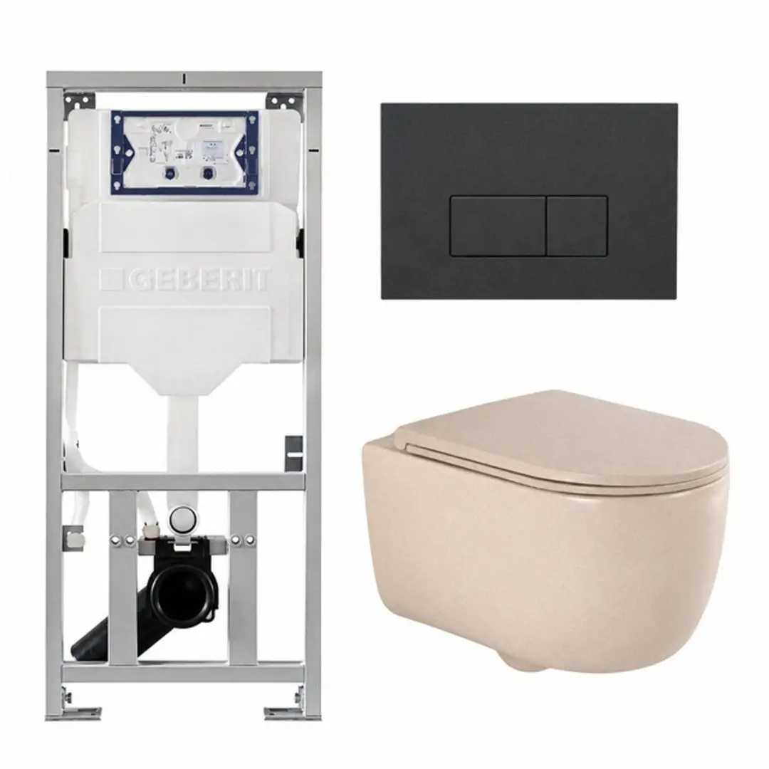 QeramiQ Dely Swirl Toiletset