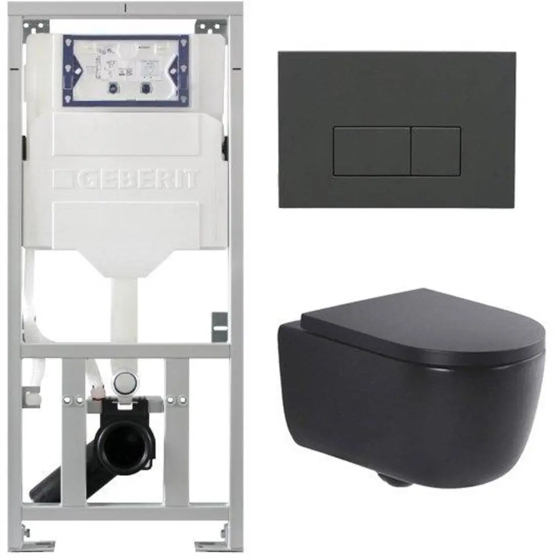 QeramiQ Dely Swirl Toiletset