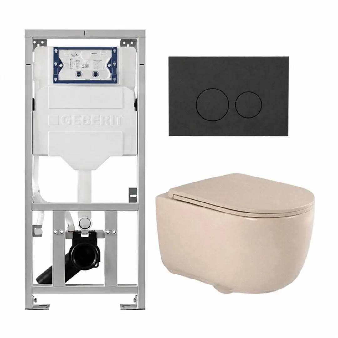 QeramiQ Dely Swirl Toiletset