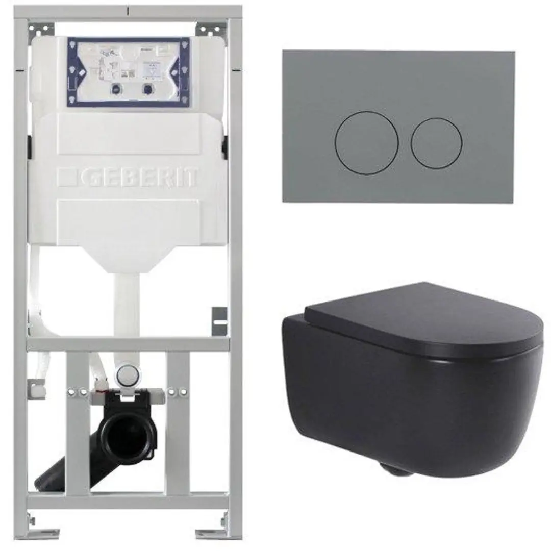 QeramiQ Dely Swirl Toiletset