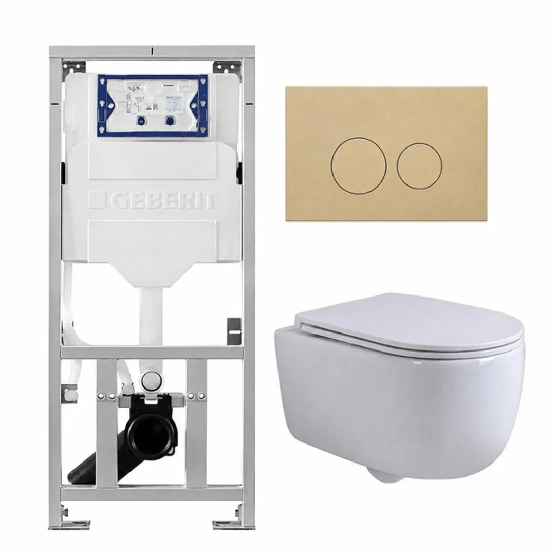 QeramiQ Dely Swirl Toiletset