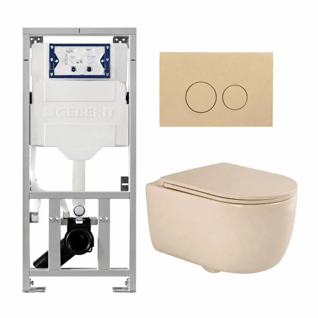 QeramiQ Dely Swirl Toiletset