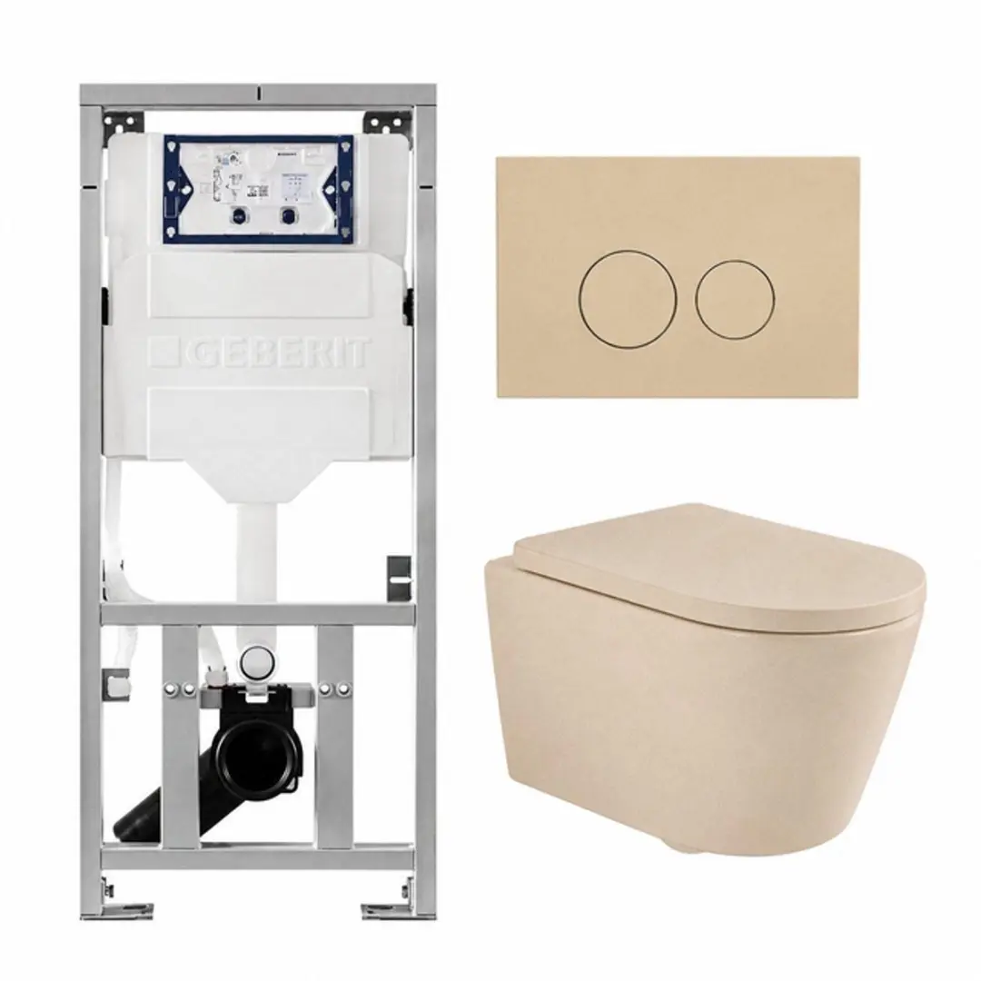 QeramiQ Dely Swirl Toiletset