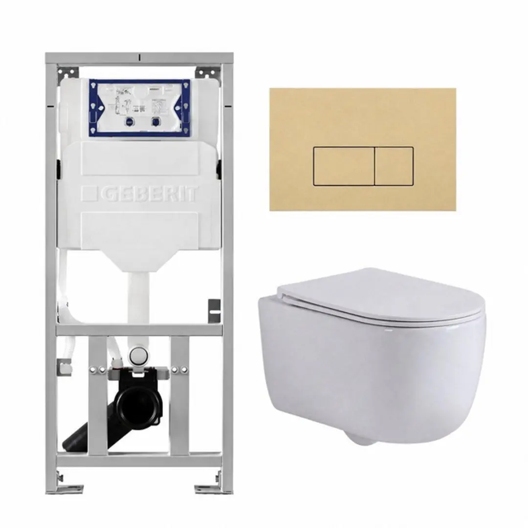 QeramiQ Dely Swirl Toiletset
