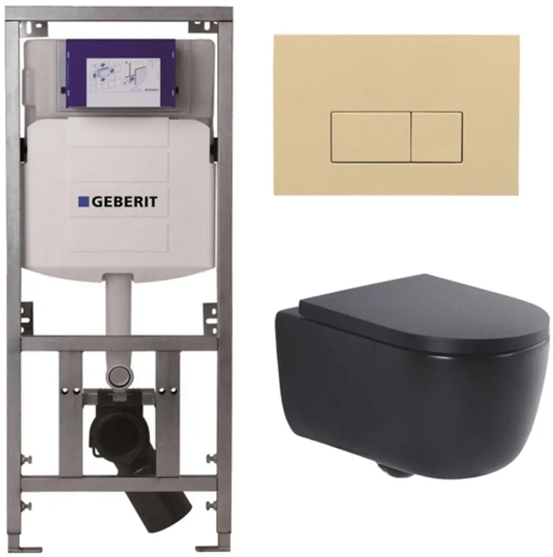 QeramiQ Dely Swirl Toiletset