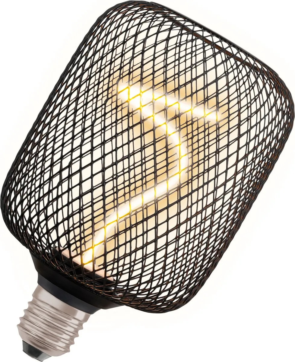 Osram LED Decor Square 3.5W 1800K - 25.000 Branduren - Zwart