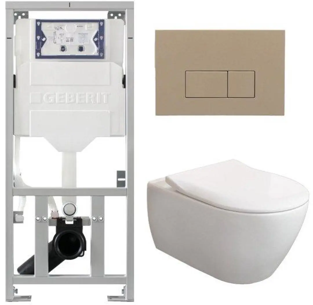Villeroy & Boch Subway 2.0 DirectFlush CeramicPlus Toiletset slimseat zitting Ge