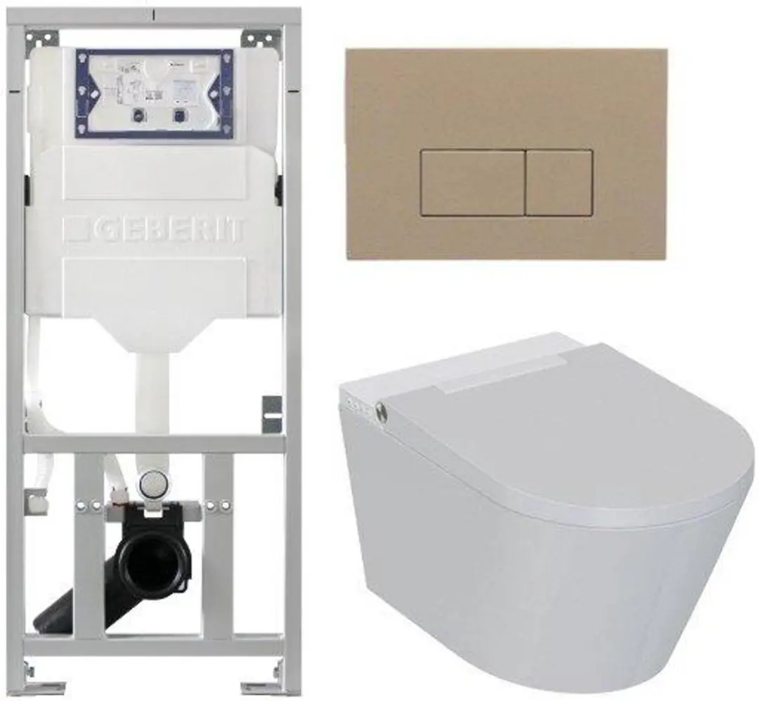 QeramiQ Luma Douche WC Set