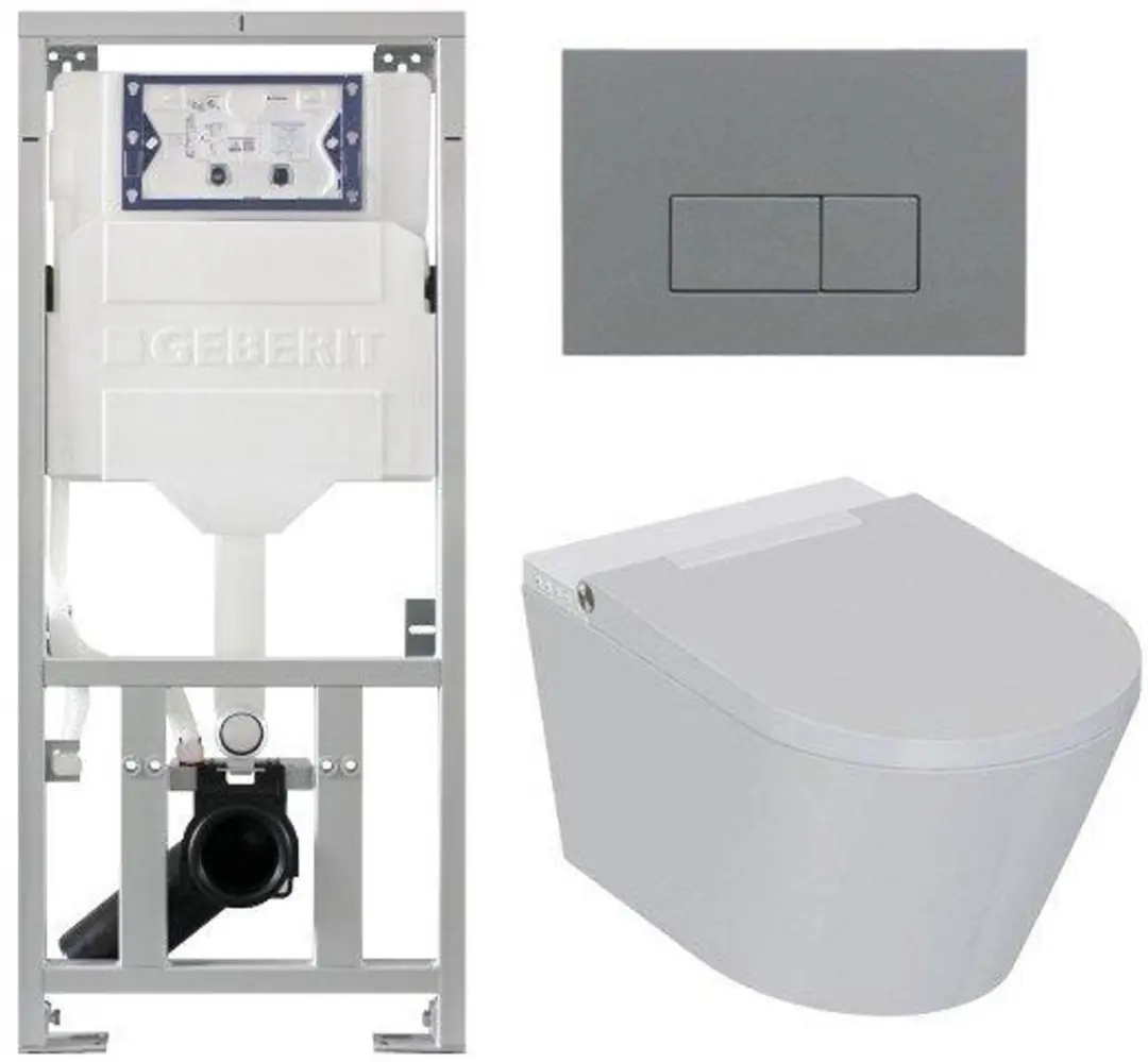 QeramiQ Luma Douche WC Set