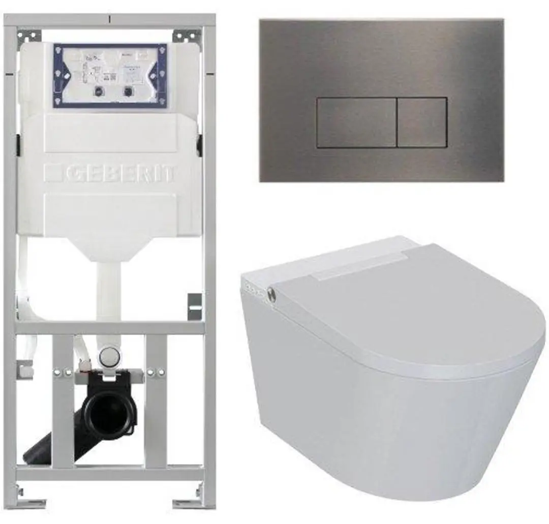 QeramiQ Luma Douche WC Set