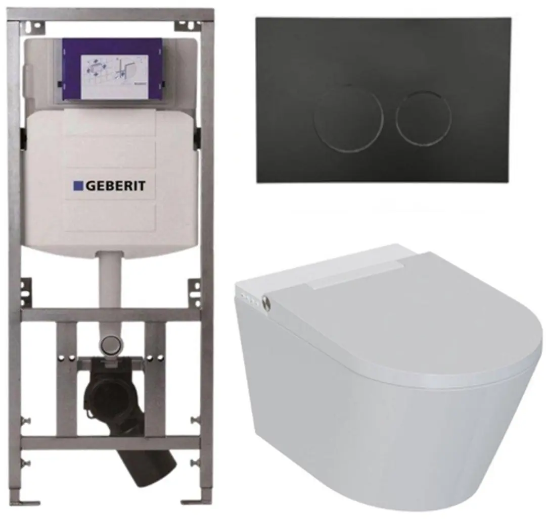 QeramiQ Luma Douche WC Set