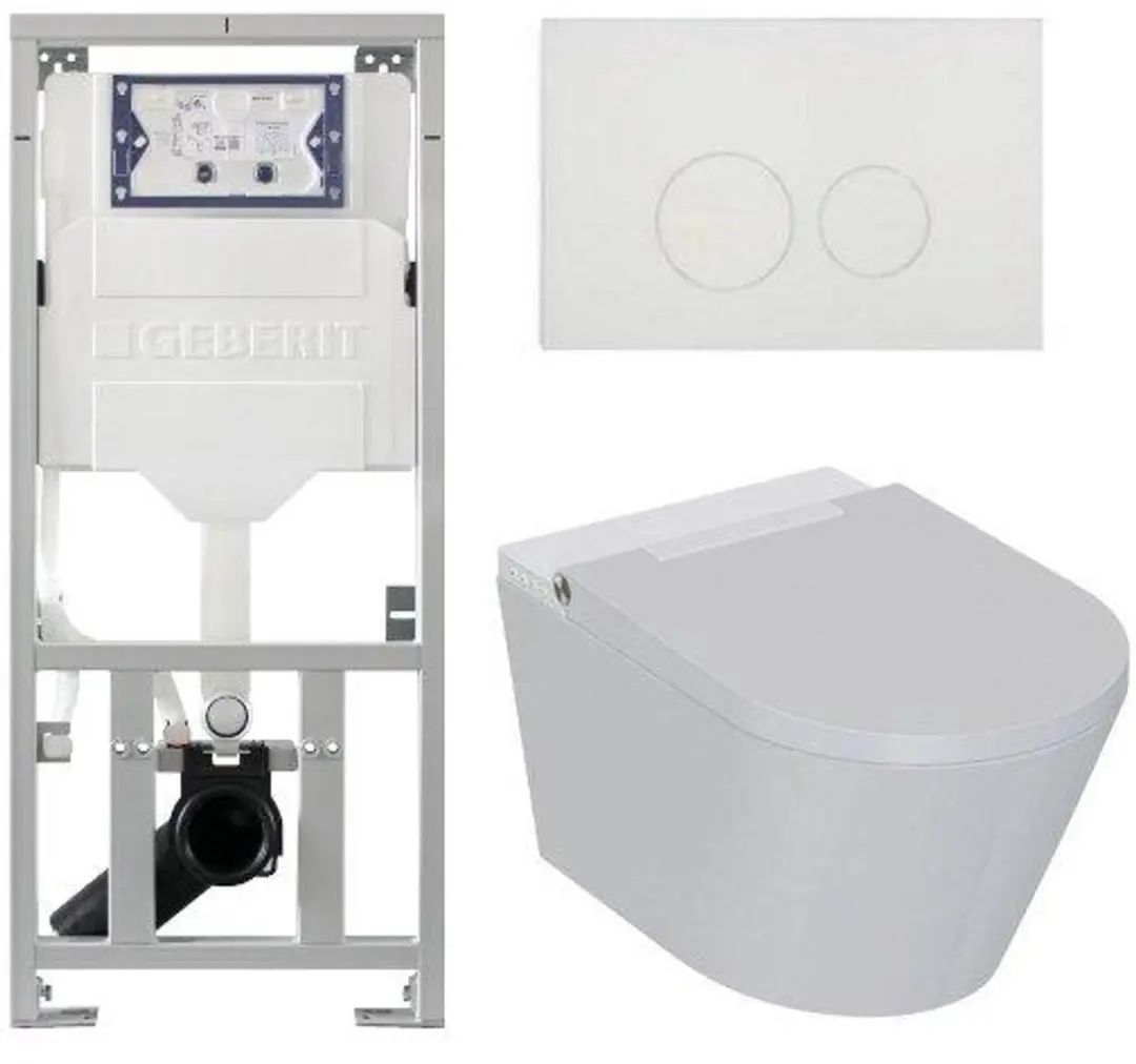 QeramiQ Luma Douche WC Set