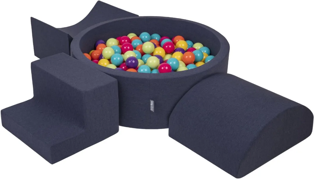 KiddyMoon Schuimspeelplaats Ballenbad 200 Ballen - 200 Stuks