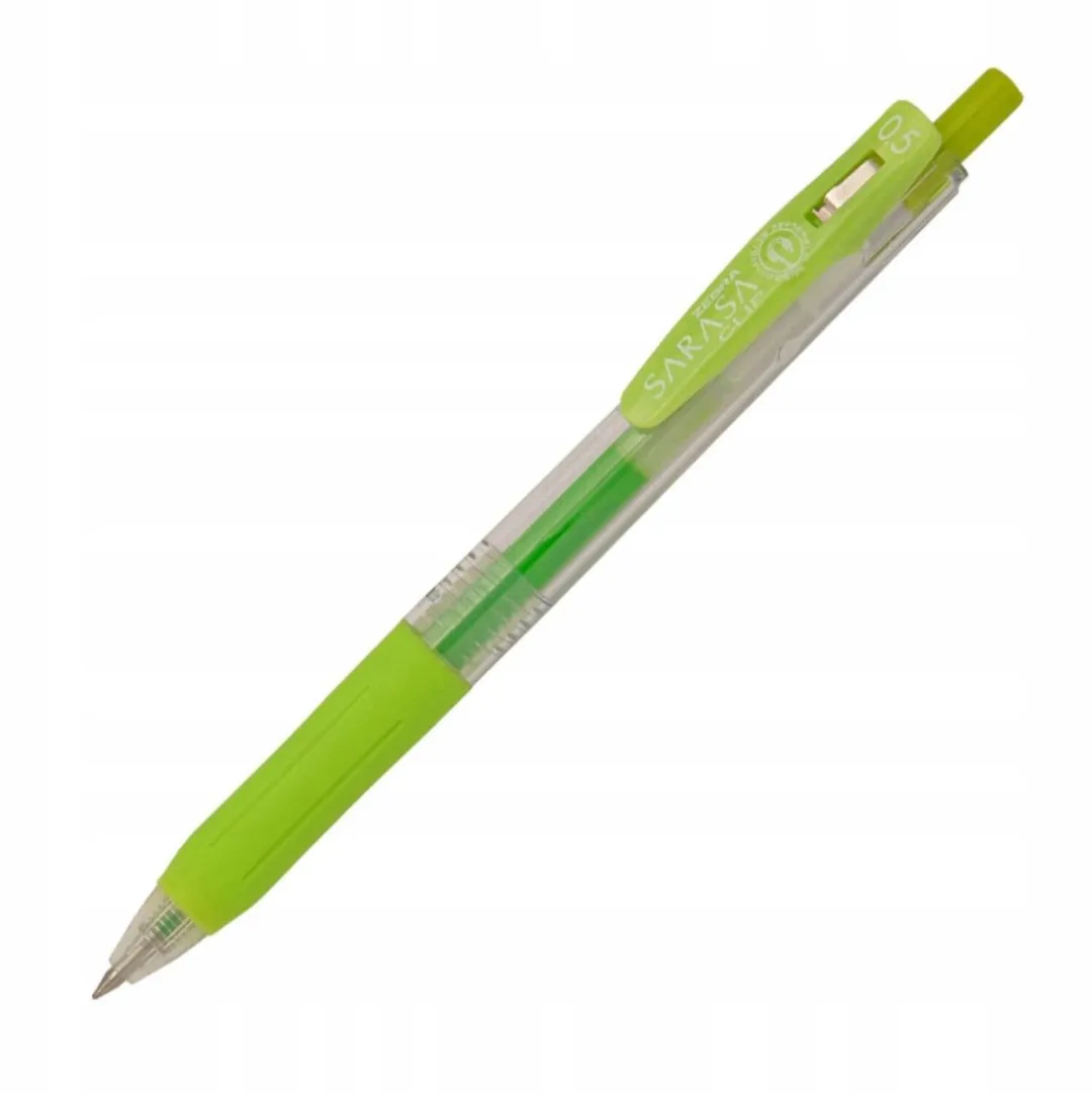 Zebra Sarasa Clip Gelpen 0.5 Lichtgroen
