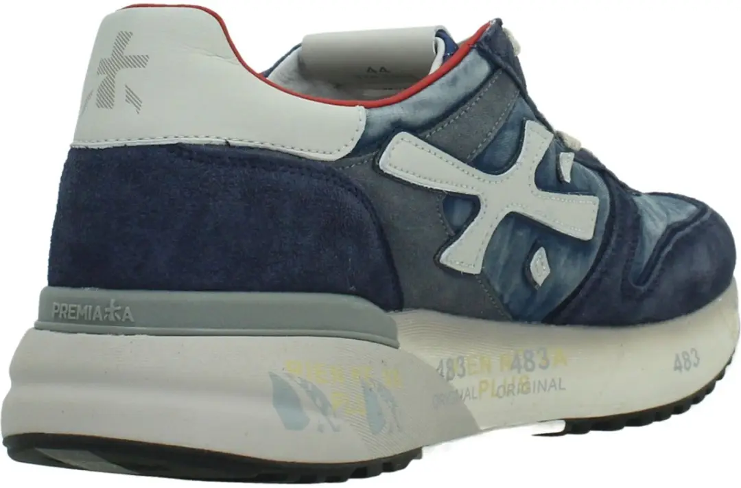 Premiata Mick Sneakers - Blauw - afbeelding 4 van 4