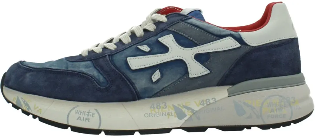 Premiata Mick Sneakers - Blauw - afbeelding 2 van 4