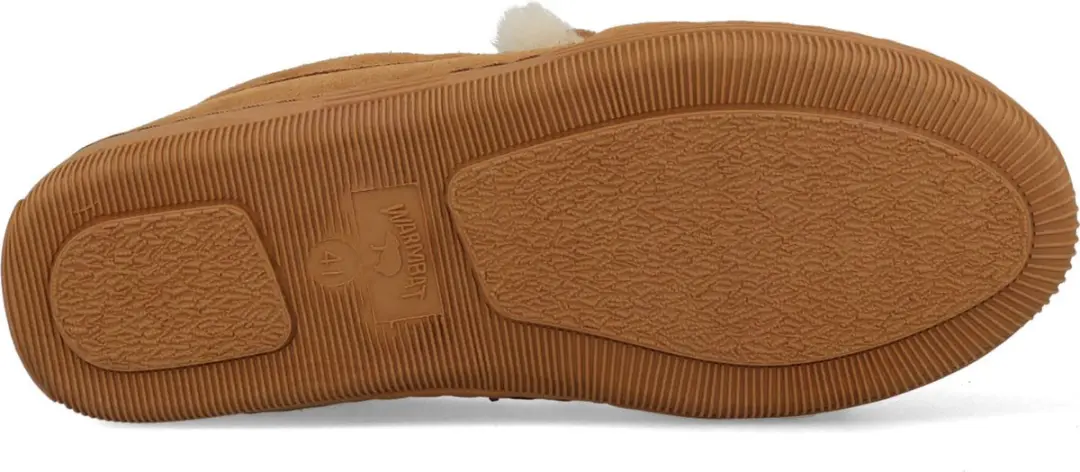 Warmbat Koala Women Suede Sloffen - Cognac - afbeelding 6 van 6