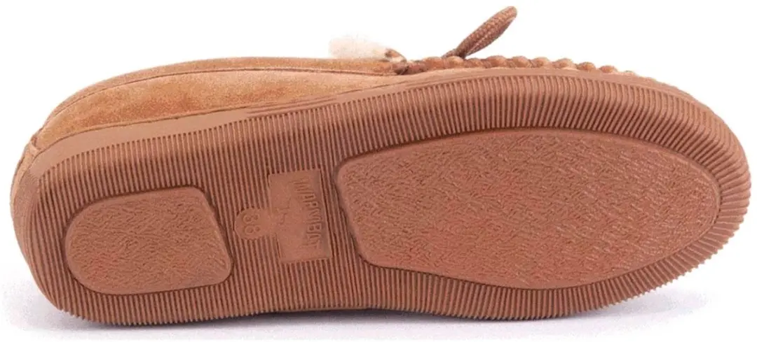 Warmbat Koala Women Suede Sloffen - Cognac - afbeelding 3 van 6