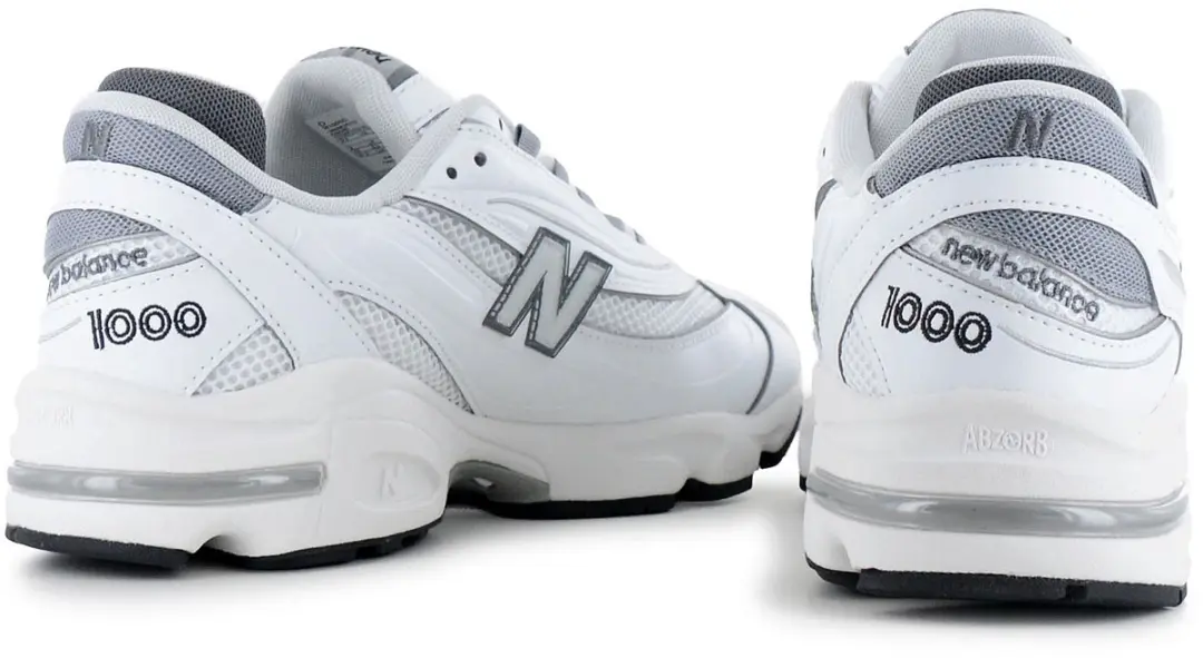 New Balance 1000 Heren Sneakers M1000D - Wit - afbeelding 4 van 6