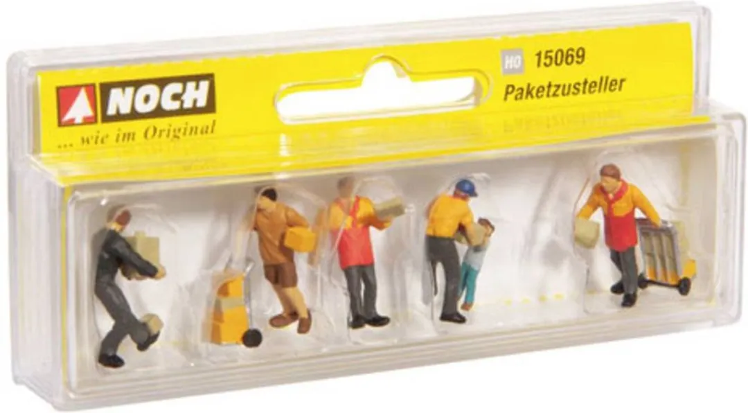 Noch H0 Modelbouwfiguur - Multi-kleur