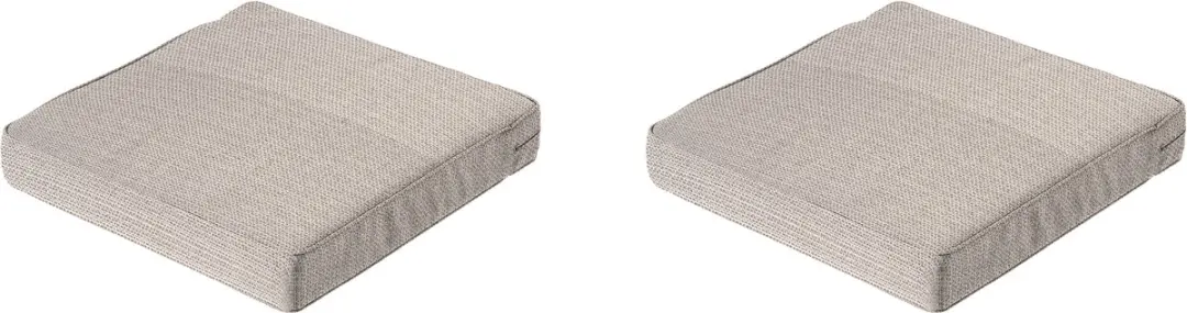 Madison Richmond Zitkussen - 60x60cm - Beige - Set van 2 - afbeelding 3 van 3