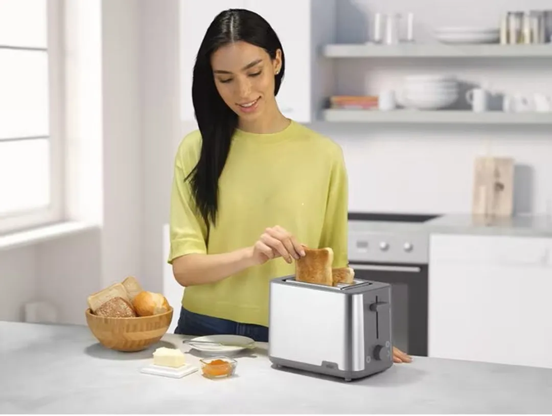 Braun HT 1510 PurShine Broodrooster 2 Sneden - 900W - Zwart