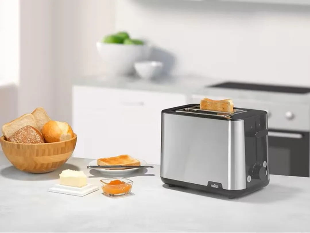 Braun HT 1510 PurShine Broodrooster 2 Sneden - 900W - Zwart
