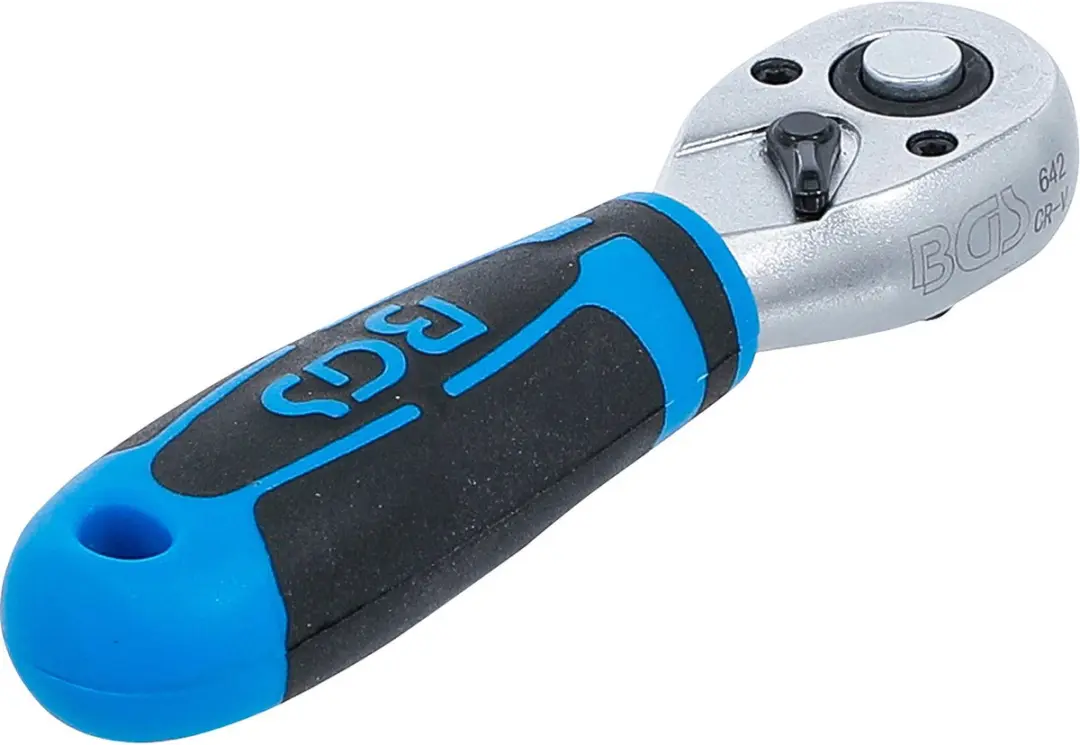 BGS technic 642 Mini Ratelsleutel 1/4" - 6,3 mm - afbeelding 3 van 6